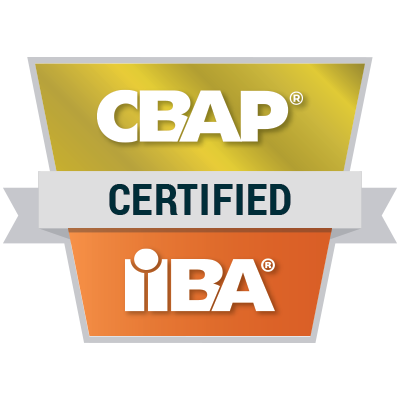 IIBA CBAP Certified Badge