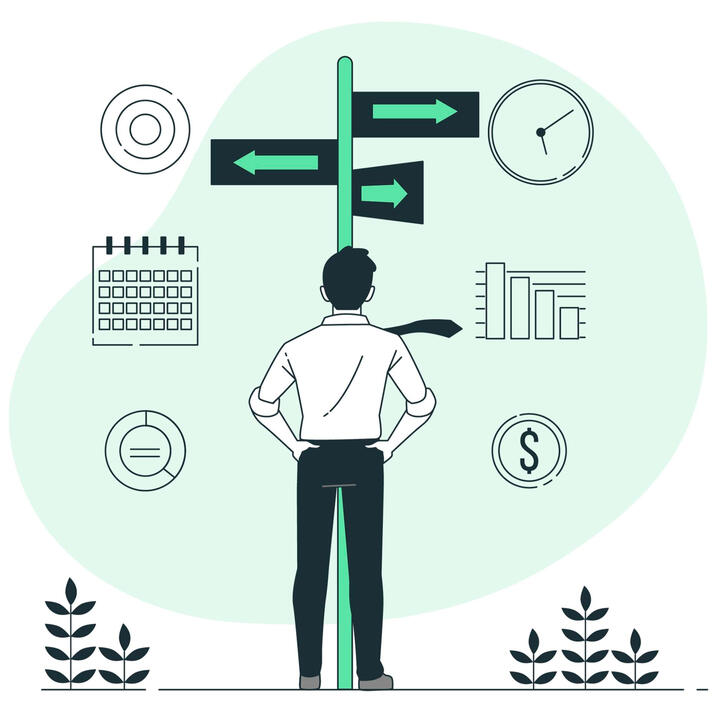 Vision, Strategy, Goals (illustrative)